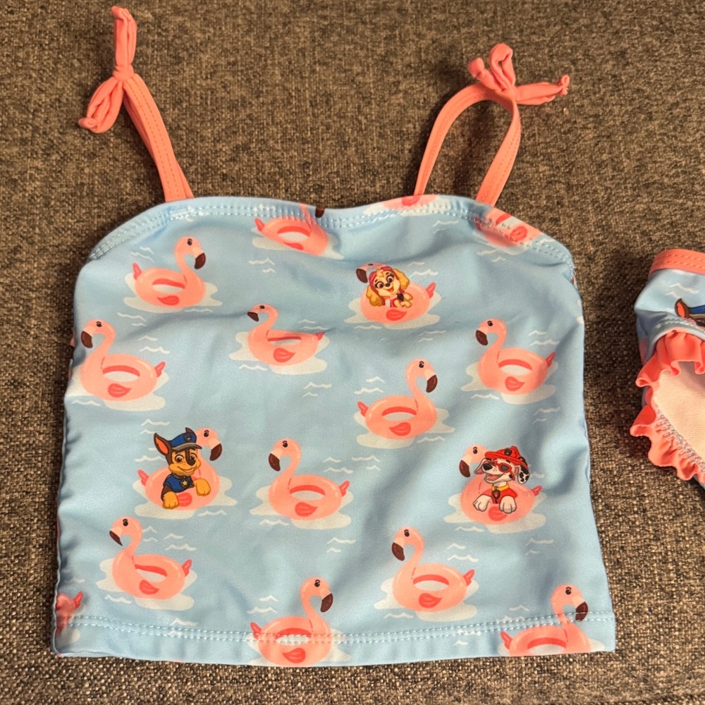 Blue and Pink Paw Patrol 2-piece swimsuit